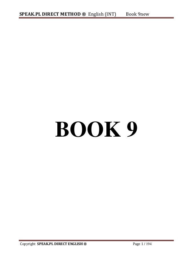 Direct Method For English Book
